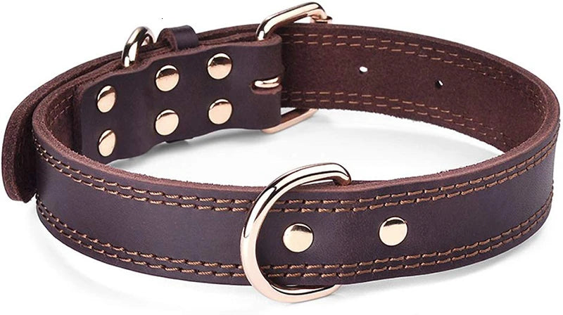 Heritage Leather Dog Collar
