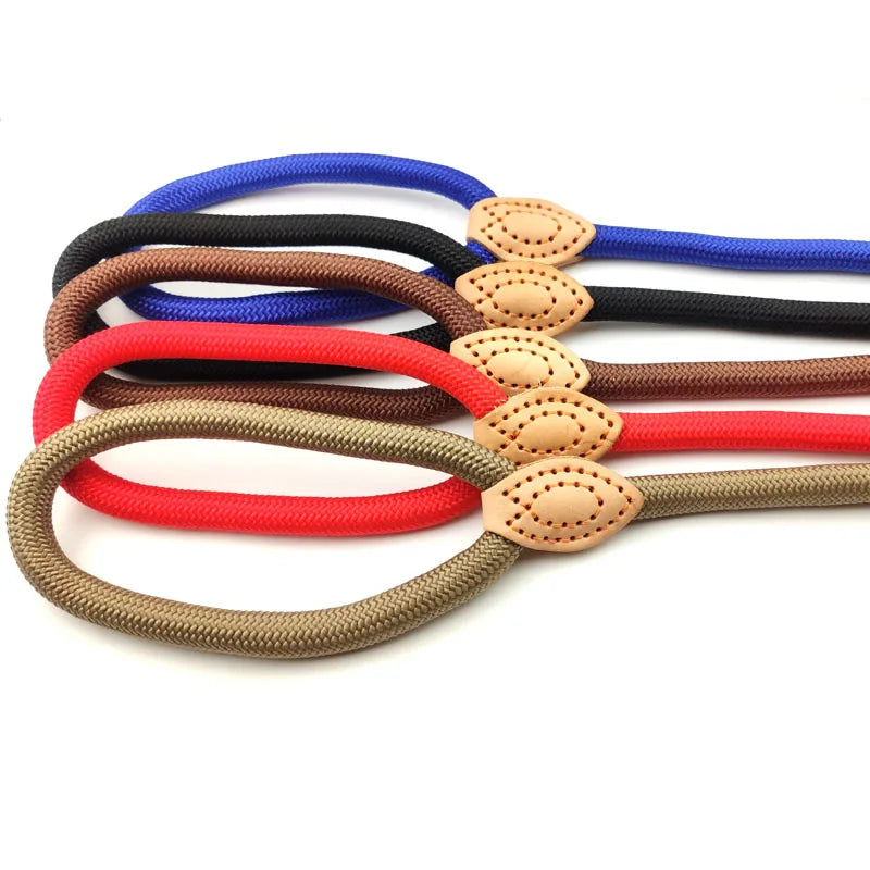 Adjustable Braided Dog Lead