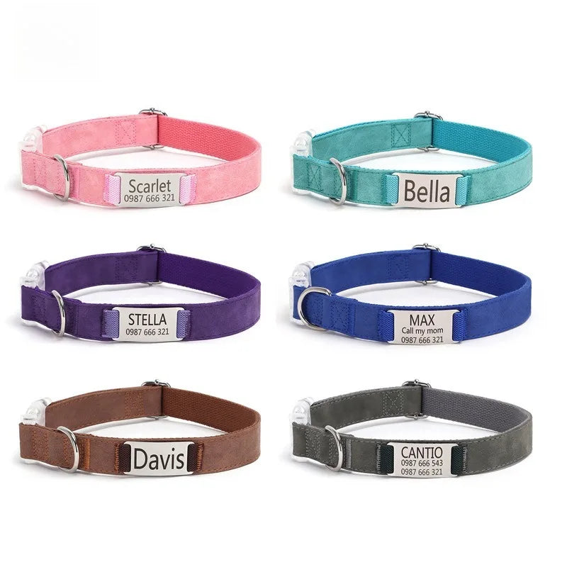 Skin Friendly Leather Pet Collars