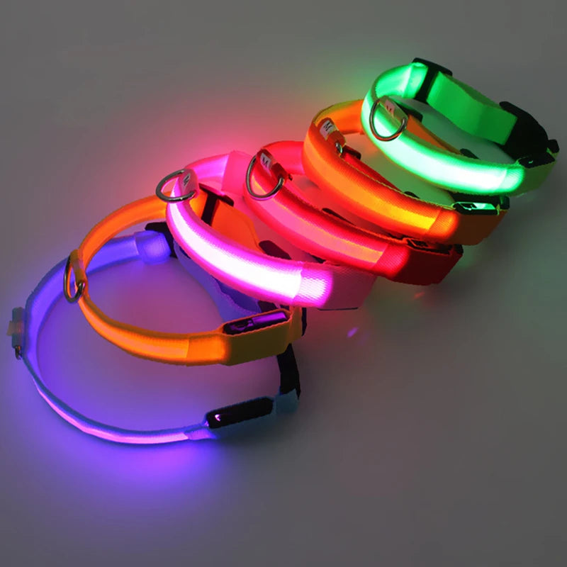3 Modes Dog Luminous Charge Collars
