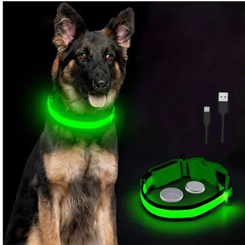 3 Modes Dog Luminous Charge Collars