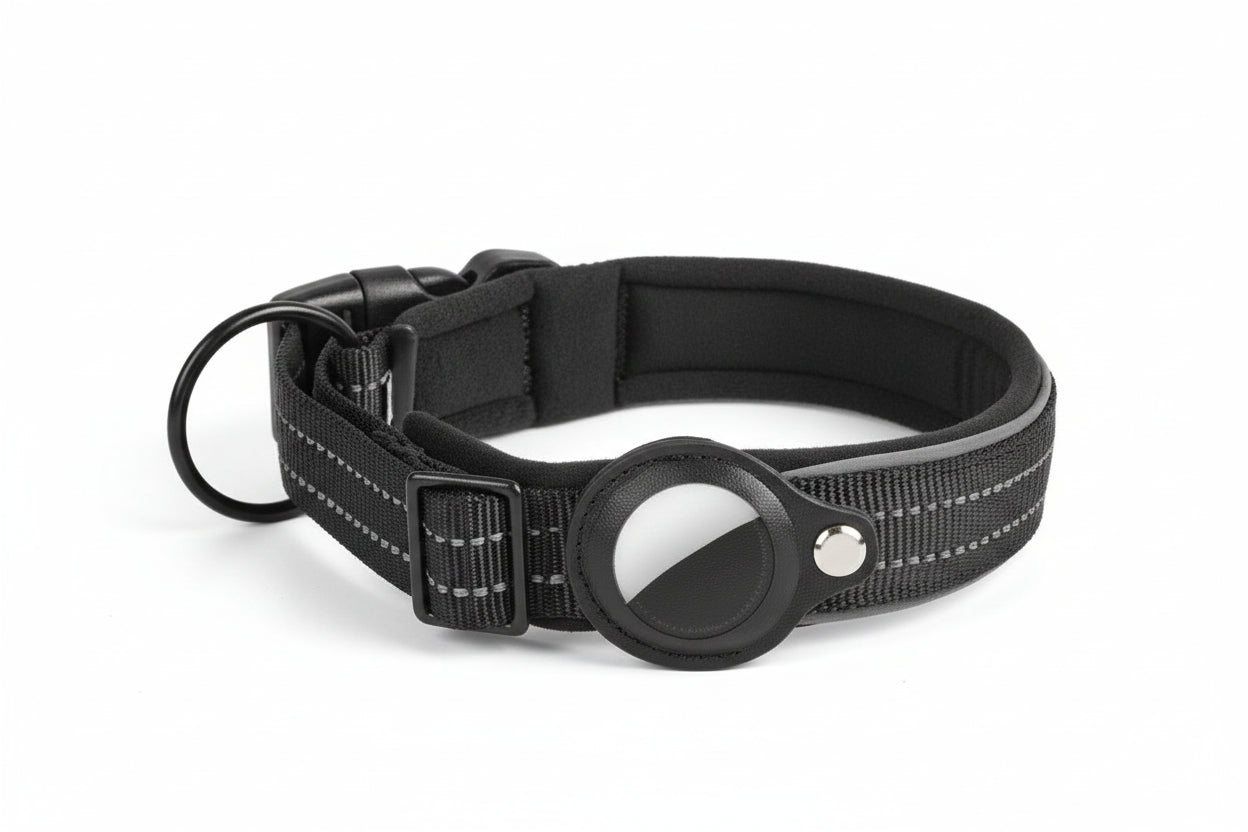 Reflective AirTag Dog Collar