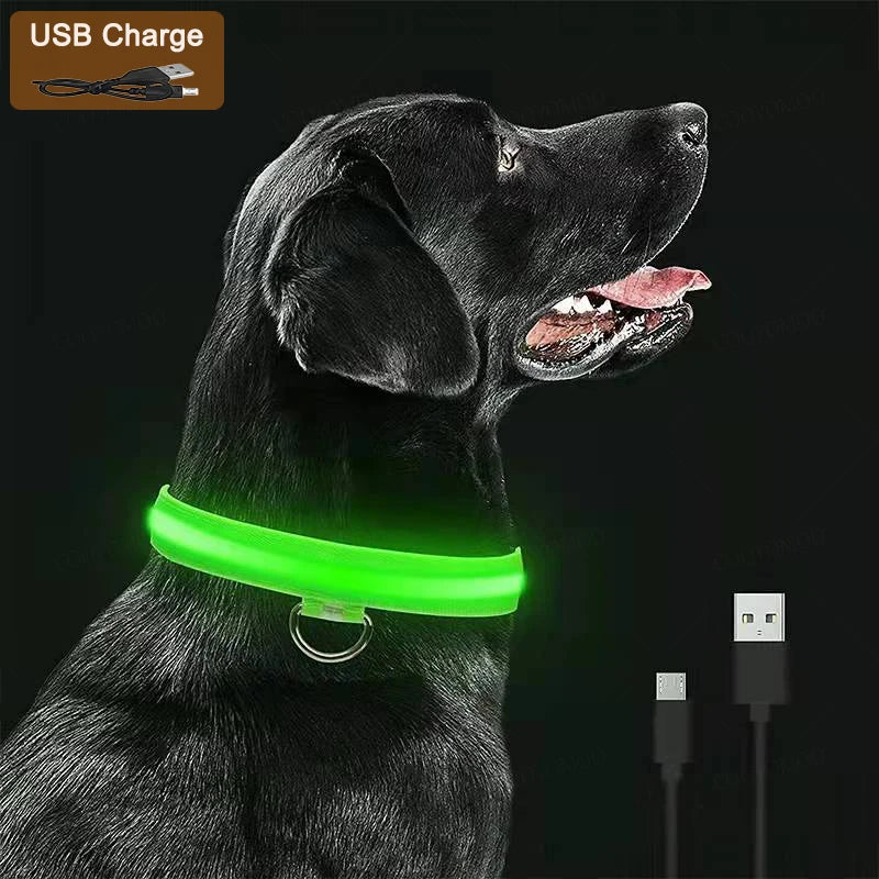 3 Modes Dog Luminous Charge Collars